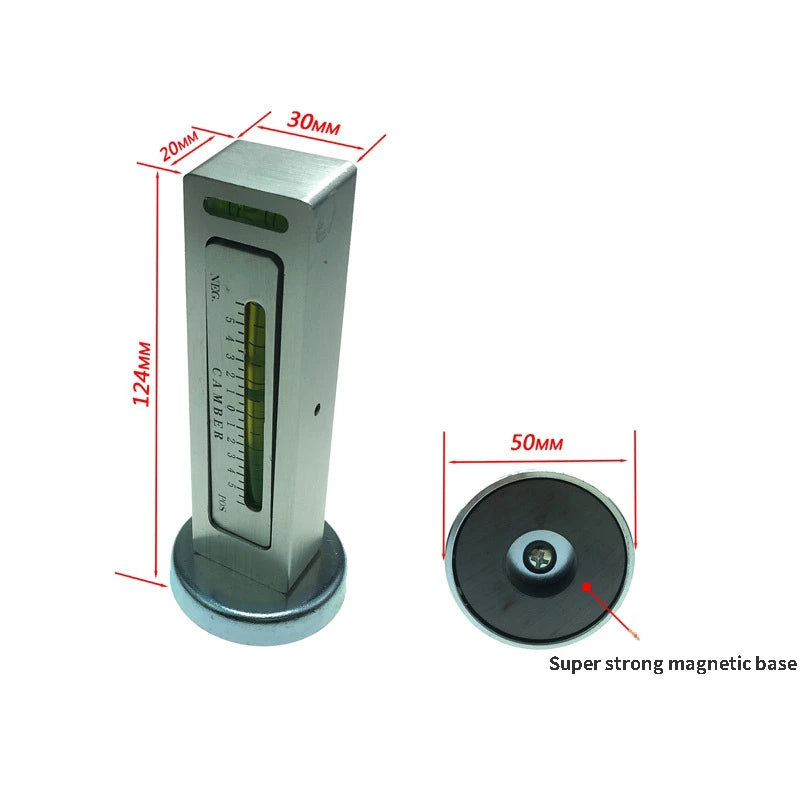 Four-Wheel Positioning Adjustable Magnetic Alignment-Magnetic Level Gauge Camber-Adjustment Tool Magnet Positioning Tool