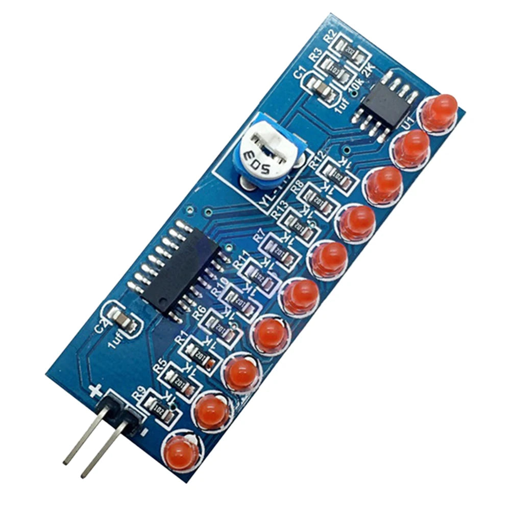 Smart Electronics Kits NE555+CD4017 LED Light Water Flowing DIY Kit Running LED Flow LED Light Learn Electronic Principles
