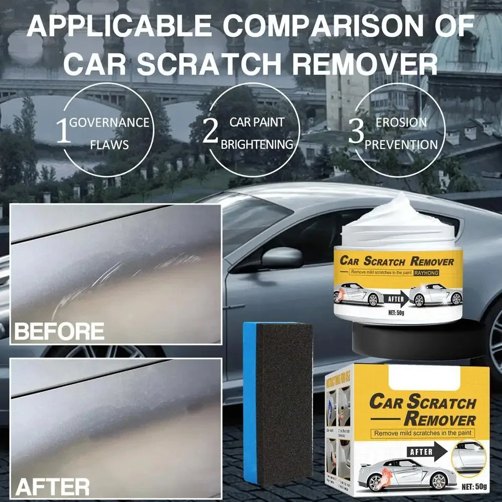 Car Wax Polish Scratch Remover Polishing Compound & Scratch Remover for Cars Scratch Remover Car Wax Kit Cleaner for Remove