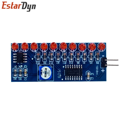 Smart Electronics Kits NE555+CD4017 Light Water Flowing Light LED Module DIY Kit Learn Electronic Principles, Children'S Lab